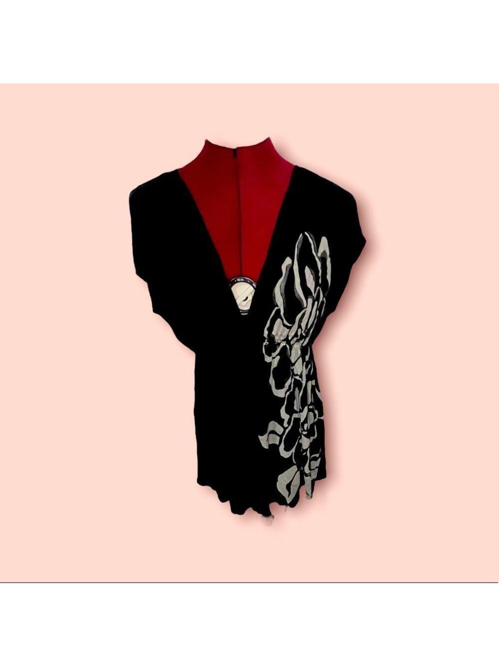 Size small black tunic.